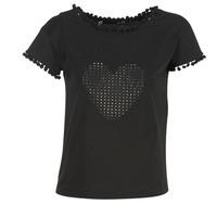 Love Moschino W4F3030 women\'s T shirt in black
