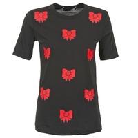 love moschino acanthe womens t shirt in black
