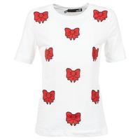Love Moschino ACALYPA women\'s T shirt in white