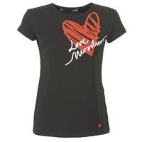 Love Moschino LIMAY women\'s T shirt in black