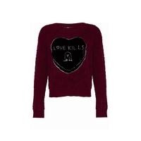 Love Kills Sweater - Size: XXL