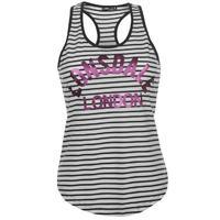 lonsdale large logo vest ladies