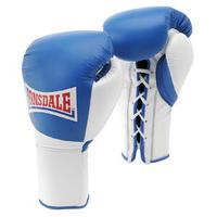 Lonsdale Ultimate Pro Mk II Fight Gloves - Blue/White, 10oz L