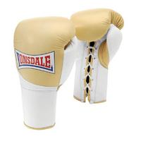 Lonsdale Ultimate Pro Mk II Fight Gloves - Gold, 8oz