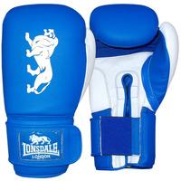 lonsdale cruiser hook and loop training gloves bluewhite 14oz