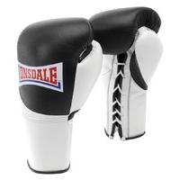 Lonsdale Ultimate Pro Mk II Fight Gloves - Black/White, 10oz L