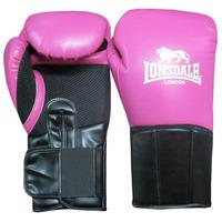 Lonsdale Performer Training Gloves - Pink/Black, 12oz