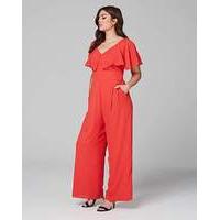 Lovedrobe Frilled Sleeve Jumpsuit