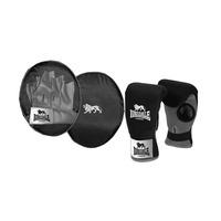 Lonsdale Jab Glove and Pad Junior Set