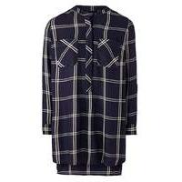 Longline Check Shirt