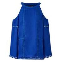 Lovedrobe Cold Shoulder Bell Sleeved Top