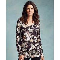 Long Sleeve Round Neck Top