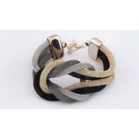 lovers knot mesh bracelet