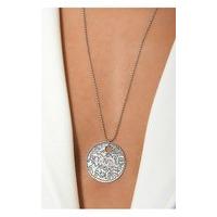 Love Beyond The Moon & Stars Silver Necklace