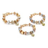 lovable swarovski elements charm bracelet 3 designs