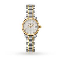 longines bicolour master collection ladies watch