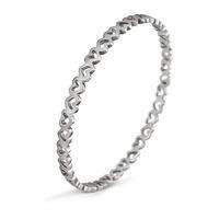 LOVE & FORTUNE SILVER ETERNAL HEART SMALL BRACELET