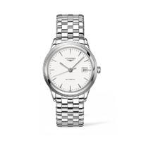 longines flagship automatic mens steel and yellow bracelet watch