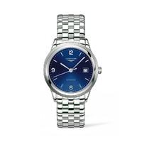 Longines Flagship automatic mens blue dial steel bracelet watch