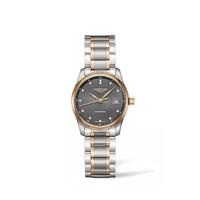 longines master ladies automatic diamond set watch