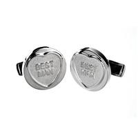 Love Hearts Cufflinks Best Man