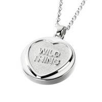 Love Hearts Necklace Wild Thing Silver