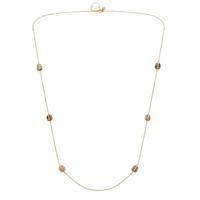 Lola Rose Ladies Bassa Gold Plated Labradorite Necklace 1N0202 063000