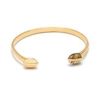 Lola Rose Ladies Bassa Gold Plated Labradorite Bangle 2O0219 063000