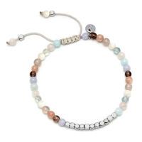 Lola Rose Ladies Marylebone Aqua Quartz And Grey Agate Bracelet MLB365 481005