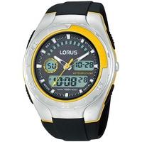 Lorus Mens Black Digital Dial Watch R2361HX9