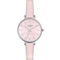 Lola Rose Ladies Rose Quartz Leather Strap Watch LR2035