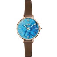 Lola Rose Ladies Blue Magnesite Leather Strap Watch LR2024