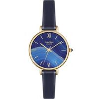 Lola Rose Ladies Sapphire Agate Leather Strap Watch LR2046