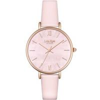 Lola Rose Ladies Rose Quartz Leather Strap Watch LR2026