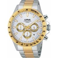 lorus mens chronograph watch rt374dx9