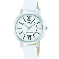 lorus ladies leather strap watch rrw11ex9