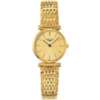 Longines Ladies Gold Plated La Grande Classique Bracelet Watch L42092328