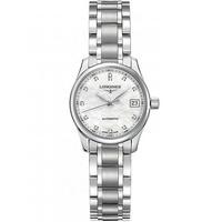 Longines Ladies Diamond Dial Master Mother Of Pearl Bracelet Watch L21284876