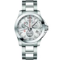 longines mens conquest bracelet watch l37004766