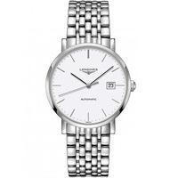 longines mens elegant bracelet watch l49104126