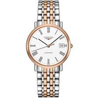Longines Mens Two Tone Elegant Bracelet Watch L48105117