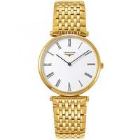Longines Mens Gold Plated La Grande Classique Bracelet Watch L47552118