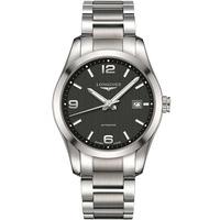 longines mens conquest bracelet watch l27854566