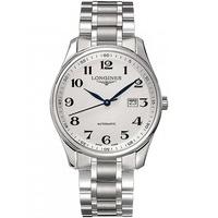 longines mens master bracelet watch l28934786