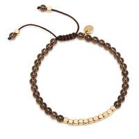 lola rose ladies marylebone smokey quartz bracelet mlb365 104000