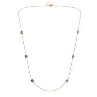 Lola Rose Ladies Bassa Rose Gold Plated Agate Necklace 1M0159 219000