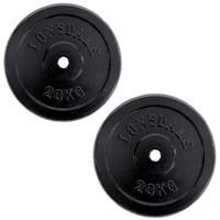 Lonsdale 20kg Weight Plate x2