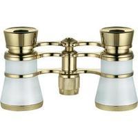 Lorngette Eschenbach Glamour 3x25 25 mm Pearl white, Gold