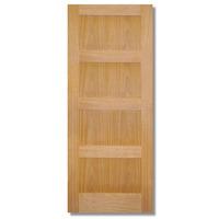 LPD Cerejeira 4 Panel Oak Internal Door 78in x 24in x 35mm (1981 x 610mm)