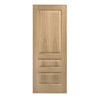 LPD Contemporary Pre-finished Oak 3 Panel Internal Door 1981x610x35mm